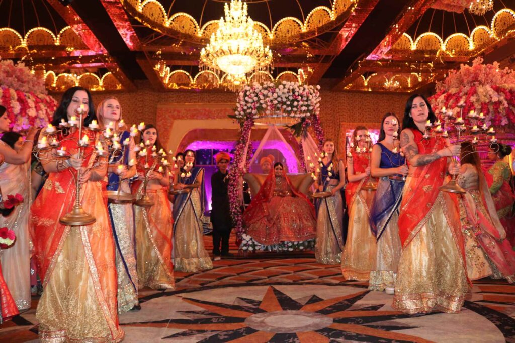 VR Wedding Planners in Delhi NCR | Special Bride & Groom Entry Service in Delhi NCR